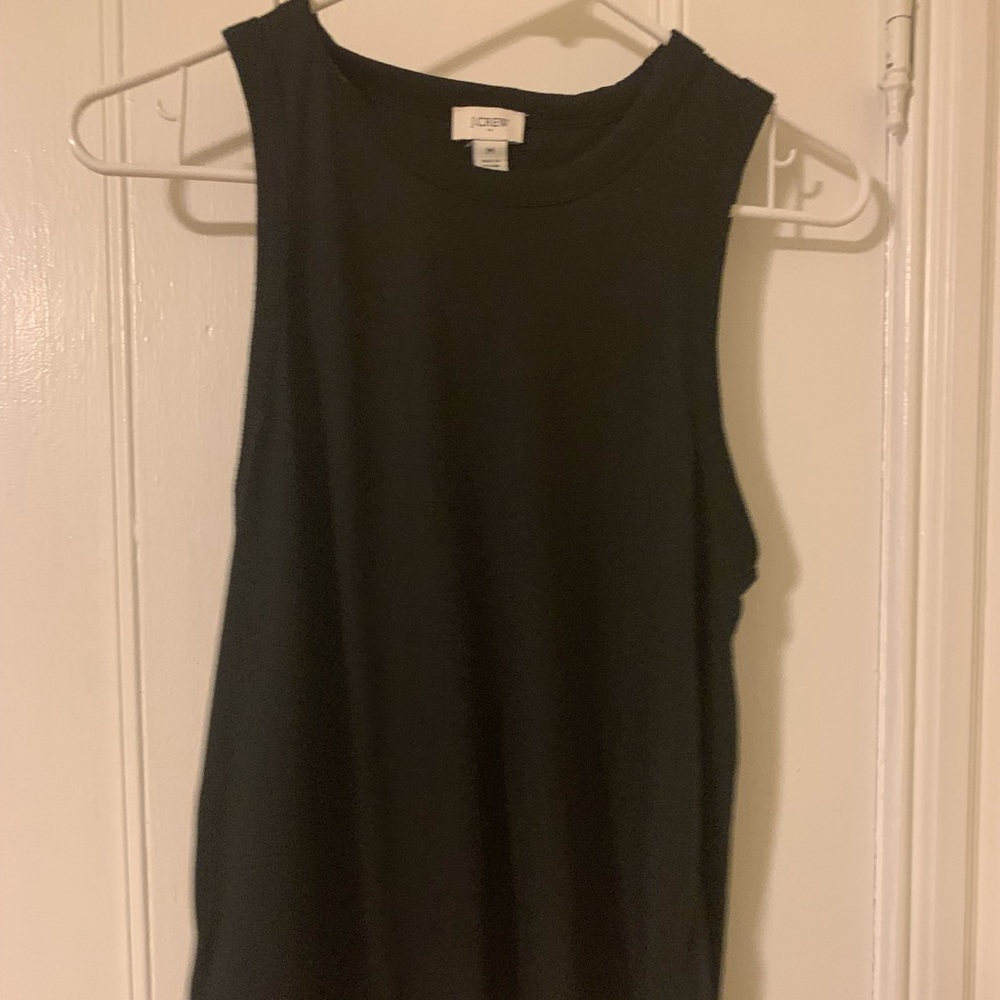 Womens J Crew split back top